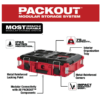 Milwaukee 48-22-8424 PACKOUT 22 in. Medium Red Tool Box with 75 lbs. Weight Capacity