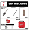 Milwaukee 49-56-9280 BIG HAWG Carbide Hole Saw Kit (7-Piece)