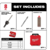 Milwaukee 49-56-9285 BIG HAWG Carbide Hole Saw Kit (8-Piece) Milwaukee 49-56-9285 BIG HAWG Carbide Hole Saw Kit (8-Piece)