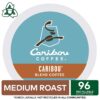 Caribou Coffee Caribou Blend, Single-Serve Keurig K-Cup Pods, Medium Roast Coffee, 24 Count (Pack of 4)