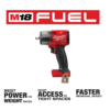 Milwaukee 2960-20-49-16-2960 M18 FUEL 18V Lithium-Ion Mid Torque Brushless Cordless 3/8 in. Impact Wrench with Friction Ring, Protective Boot Milwaukee 2960-20-49-16-2960 M18 FUEL 18V Lithium-Ion Mid Torque Brushless Cordless 3/8 in. Impact Wrench with Friction Ring, Protective Boot