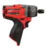 Milwaukee 2402-20 M12 FUEL 12-Volt Lithium-Ion Brushless Cordless 1/4 in. Hex 2-Speed Screwdriver (Tool-Only)
