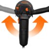 WEN 94475 7.5-Amp 4-1/2-Inch Angle Grinder with Reversible Handle, Three Grinding Discs, and Carrying Case