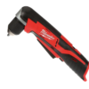 Milwaukee 2415-20-2445-20-48-11-2460 M12 12V Lithium-Ion Cordless 3/8 in. Right Angle Drill with M12 Cordless Jig Saw and 6.0 Ah XC Battery Pack