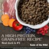 Taste of the Wild Wetlands Grain-Free Roasted Duck Dry Dog Food, 28 LBS