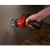 Milwaukee 2420-21-2415-20-48-11-2460 M12 12V Li-Ion HACKZALL Cordless Reciprocating Saw Kit with M12 3/8 in. Right Angle Drill and 6.0Ah XC Battery Pack
