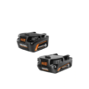 RIDGID R9208-AC840040 18V Brushless Cordless 2-Tool Combo Kit with Hammer Drill, Impact Driver, (3) Batteries, Charger, and Bag