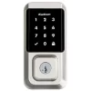 Kwikset Halo Wi-Fi Smart Lock Keyless Entry Electronic Touchscreen Deadbolt Featuring SmartKey Security, Satin Nickel