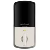 Kwikset Halo Wi-Fi Smart Lock Keyless Entry Electronic Touchscreen Deadbolt Featuring SmartKey Security, Satin Nickel