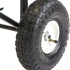 Sunnydaze QH-UC988-GN Utility Steel Garden Cart, Heavy-Duty 400 Pound Capacity Sunnydaze QH-UC988-GN Utility Steel Garden Cart, Heavy-Duty 400 Pound Capacity