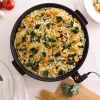 Dash Family Size Electric Skillet with 14 inch Nonstick Surface + Recipe Book, Red Dash Family Size Electric Skillet with 14 inch Nonstick Surface + Recipe Book, Red