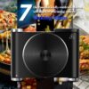 Cusimax Hot Plate Electric Burner, Single Burner Cast Iron hot plates, Portable Burner 1500W Steel Non-Slip Rubber Feet, Upgraded Version