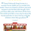 Melissa & Doug Take-Along Show-Horse Stable PlaySet With Wooden Stable Box and 8 Toy Horses