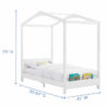 Delta Children ‎W129270-130 Poppy House Wood Twin Bed, Platform Bed