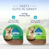 Blue Buffalo Blue Life Protection Delights Filet Mignon, New York Strip Flavor Variety Pack Wet Dog Food, 3.5 oz., Pack of 12