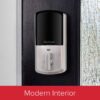 Kwikset Halo Wi-Fi Smart Lock Keyless Entry Electronic Touchscreen Deadbolt Featuring SmartKey Security, Satin Nickel