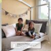 Delta Children ‎W129270-130 Poppy House Wood Twin Bed, Platform Bed
