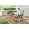 StyleWell FDS50249-2PKRVB Steel Outdoor Patio Dining Chair Padded Sling Folding Taupe Tan (2-Pack) StyleWell FDS50249-2PKRVB Steel Outdoor Patio Dining Chair Padded Sling Folding Taupe Tan (2-Pack)