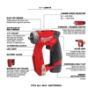 Milwaukee 2505-22-2551-20 M12 FUEL 12V Lithium-Ion Brushless Cordless 4-in-1 Installation 3/8in. Drill Driver & SURGE Impact Driver Combo Kit