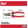 Milwaukee 48-22-8320-48-22-3079 20 in. PACKOUT Tote with 6-in-1 Wire Stripper Pliers