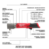 Milwaukee 2564-20-2565-20 M12 FUEL 12V Lithium-Ion Brushless Cordless 3/8 in. and 1/2 in. Right Angle Impact Wrenches Set (2-Tool) Milwaukee 2564-20-2565-20 M12 FUEL 12V Lithium-Ion Brushless Cordless 3/8 in. and 1/2 in. Right Angle Impact Wrenches Set (2-Tool)