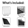 Midwest iCrate Single Door Folding Dog Crate, 36" L X 23" W X 25" H