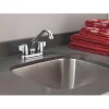 Moen 74998 Chateau Two-Handle 4-Inch Centerset Utility or Laundry Sink Faucet, Chrome