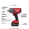Milwaukee 2767-21B M18 FUEL 18V Lithium-Ion Brushless Cordless 1/2 in. Impact Wrench w/Friction Ring Kit w/One 5.0 Ah Battery and Bag Milwaukee 2767-21B M18 FUEL 18V Lithium-Ion Brushless Cordless 1/2 in. Impact Wrench w/Friction Ring Kit w/One 5.0 Ah Battery and Bag