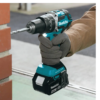 Makita XT269M 18V LXT Lithium-Ion Brushless Cordless Hammer Drill and Impact Driver Combo Kit (2-Tool) w/ (2) 4Ah Batteries, Bag