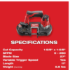 Milwaukee 2429-21XC-2364-20 M12 12-Volt Lithium-Ion Cordless Sub-Compact Band Saw XC Kit with M12 LED Flood Light