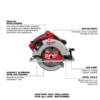 Milwaukee 2631-20 M18 18-Volt Lithium-Ion Brushless Cordless 7-1/4 in. Circular Saw (Tool-Only) Milwaukee 2631-20 M18 18-Volt Lithium-Ion Brushless Cordless 7-1/4 in. Circular Saw (Tool-Only)