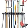 Rubbermaid 2140834 Garage Tool Tower Rack, Organizes up to 40 Long-Handled Tools