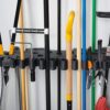 Rubbermaid 2140834 Garage Tool Tower Rack, Organizes up to 40 Long-Handled Tools