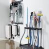 Rubbermaid 2140834 Garage Tool Tower Rack, Organizes up to 40 Long-Handled Tools