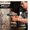 RIDGID R9208-AC840040 18V Brushless Cordless 2-Tool Combo Kit with Hammer Drill, Impact Driver, (3) Batteries, Charger, and Bag