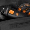 WEN 94475 7.5-Amp 4-1/2-Inch Angle Grinder with Reversible Handle, Three Grinding Discs, and Carrying Case