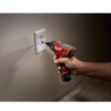 Milwaukee 2482-22 M12 12-Volt Lithium-Ion Cordless 1/4 in. Hex Screwdriver/LED Worklight Kit with (2) 1.5Ah Batteries,Bit Set & Bag