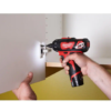 Milwaukee 2406-22 M12 12-Volt Lithium-Ion Cordless 1/4 in. Hex 2-Speed Screwdriver Kit with Two 1.5 Ah Batteries and Hard Case