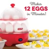 Dash Deluxe Rapid Egg Cooker, 12 Egg - Red Dash Deluxe Rapid Egg Cooker, 12 Egg - Red