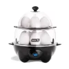 Dash Deluxe Rapid Egg Cooker, 12 Egg - Black