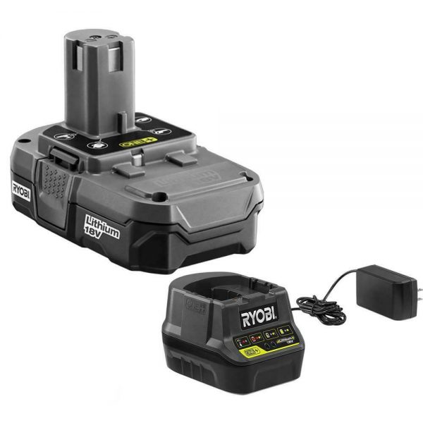 RYOBI P2810 ONE+ 18V Cordless Battery 1 Gal. Chemical Sprayer with 1.3 ...