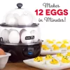 Dash Deluxe Rapid Egg Cooker, 12 Egg - Black