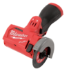 Milwaukee 2522-21XC-49-94-3000-49-94-3000 M12 FUEL 12-Volt 3 in. Lithium-Ion Brushless Cordless Cut Off Saw Kit with 3 in. Metal Cut Off Wheels (6-Pack)