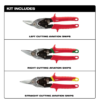 Milwaukee 48-22-8320-48-22-4533 20 in. PACKOUT Tote with Aviation Snips (3-Pack)