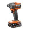 RIDGID R9209 18V Brushless Cordless 2-Tool Combo Kit with Drill/Driver, Impact Driver, (2) Batteries, 18V Charger, and Tool Bag