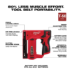 Milwaukee 2415-20-2447-20-48-11-2460 M12 12V Lithium-Ion Cordless 3/8 in. Right Angle Drill with M12 3/8 in. Crown Stapler and 6.0 Ah XC Battery Pack