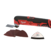 Milwaukee 2415-20-2426-20-48-11-2460 M12 12V Lithium-Ion Cordless 3/8 in. Right Angle Drill with M12 Oscillating Multi-Tool and 6.0 Ah XC Battery Pack