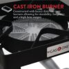 GasOne Square Heavy Duty Single Burner Outdoor Stove Propane Gas Cooker