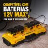 DEWALT 20V MAX Battery Chargers, 4-Port, Rapid Charge (DCB104) , Black