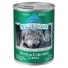 Blue Buffalo Blue Wilderness Duck & Chicken Grill Canned Dog Food, 12.5 oz., Case of 12